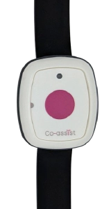 bracelet d'alerte avec bracelet beige